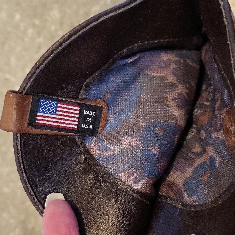 Vintage Dingo Made in the USA Snake Skin Cowboy Boots with Toe Tips - Picture 13 of 16